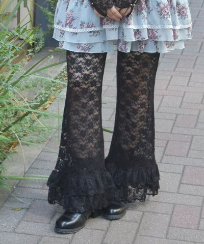 Lace Pants with Petticoat