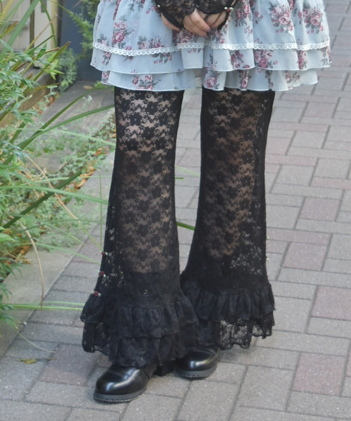 Lace Pants with Petticoat