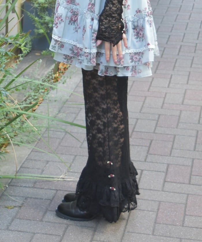 Lace Pants with Petticoat