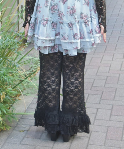 Lace Pants with Petticoat