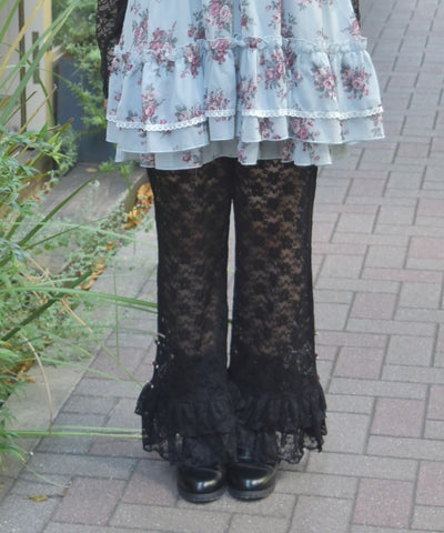 Lace Pants with Petticoat