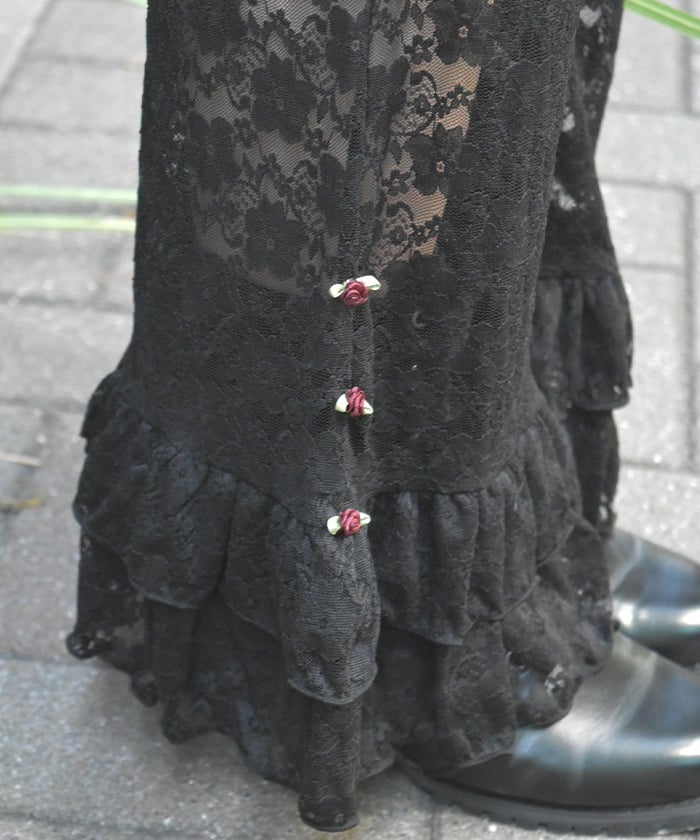 Lace Pants with Petticoat
