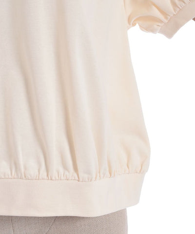 Ice Cream Embroidery Collared Pullover