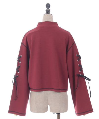 Oriental Cut-and-Sewn Pullover