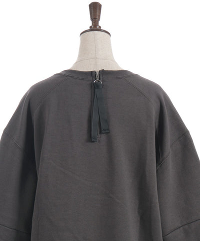 Zip Brushed Boa Logo Sweatshirt