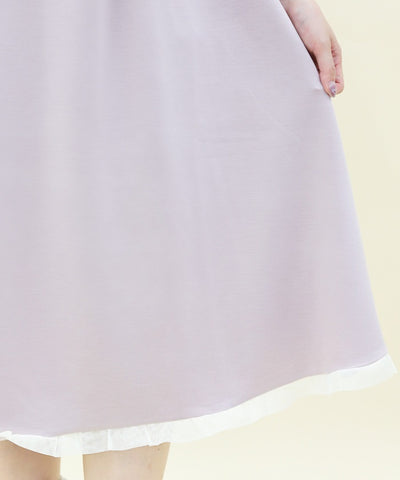 Bicolor Smooth Polo Dress