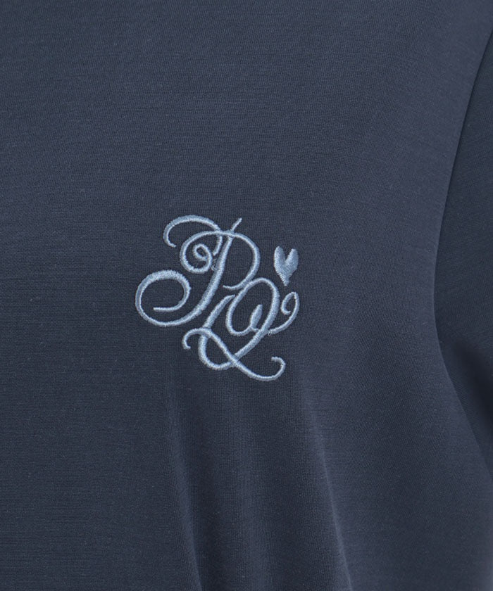 Bicolor Smooth Polo Dress