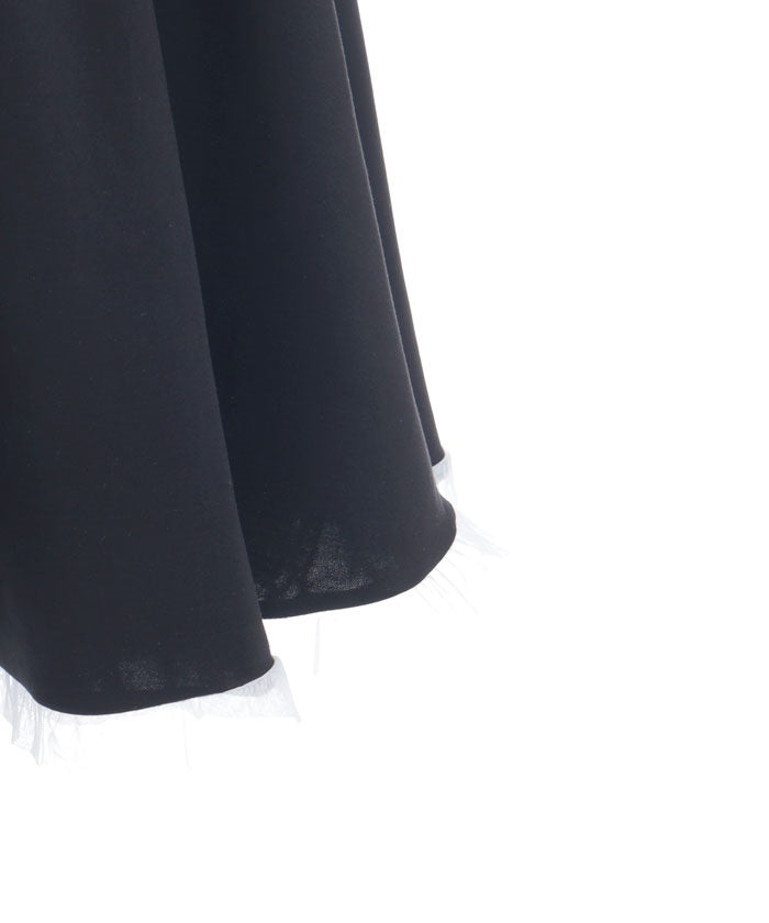 Bicolor Smooth Polo Dress