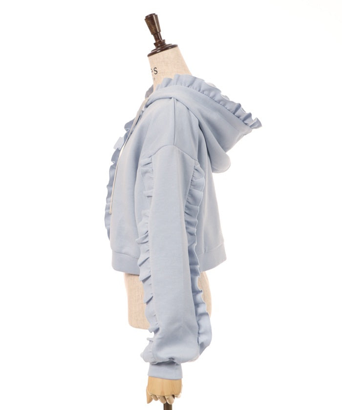 【新品未開封】 CHRONOIZM FRINGE ZIP HOODIE Mサイズ HOODIE/SWEAT | CHRONOIZM