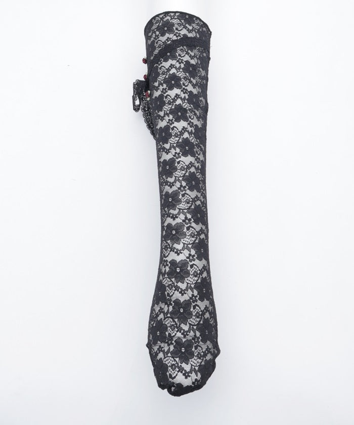 Rose & Ribbon Lace Socks