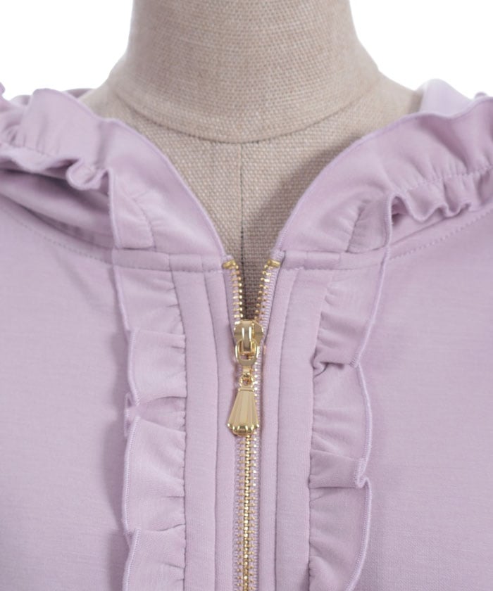 Many Ribbons Frill Hoodie