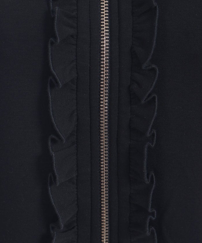 Many Ribbons Frill Hoodie