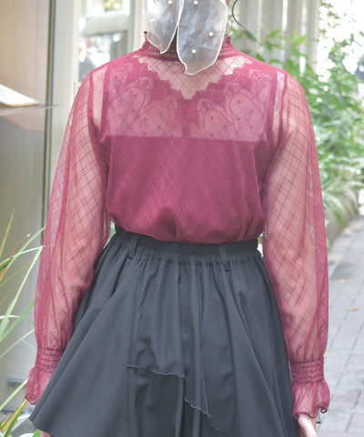 Frill Sleeve Sheer Inner