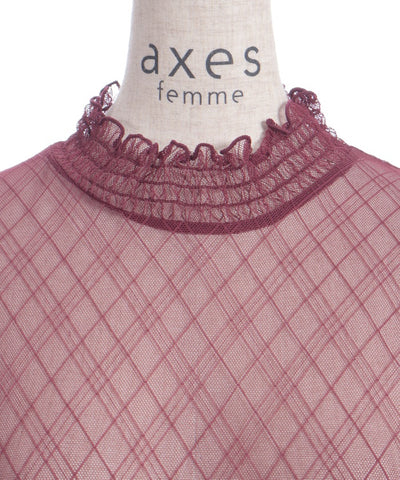 Frill Sleeve Sheer Inner