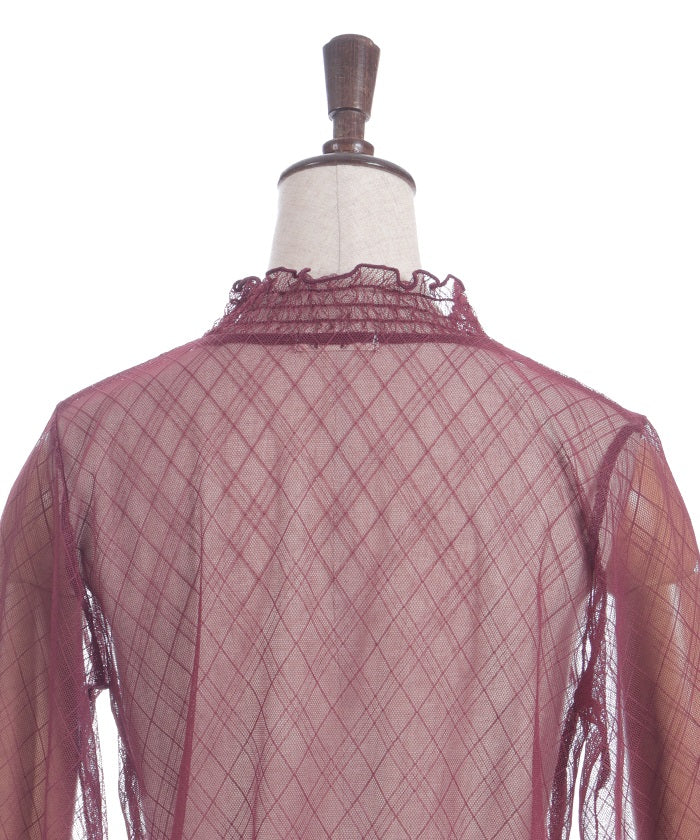 Frill Sleeve Sheer Inner