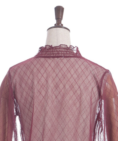Frill Sleeve Sheer Inner