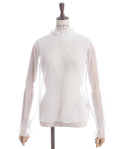 Frill Sleeve Sheer Inner