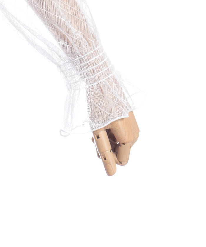Frill Sleeve Sheer Inner