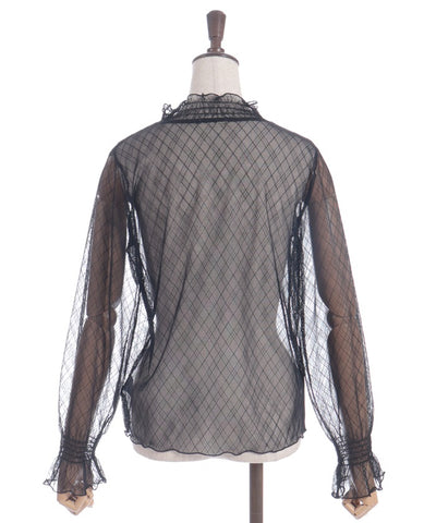 Frill Sleeve Sheer Inner