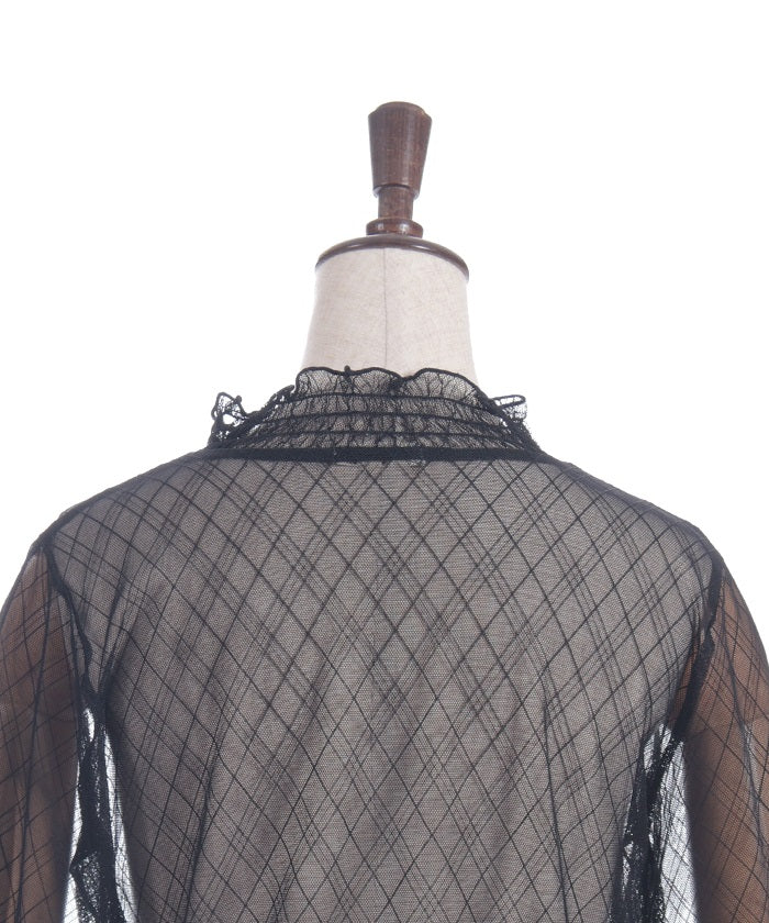 Frill Sleeve Sheer Inner