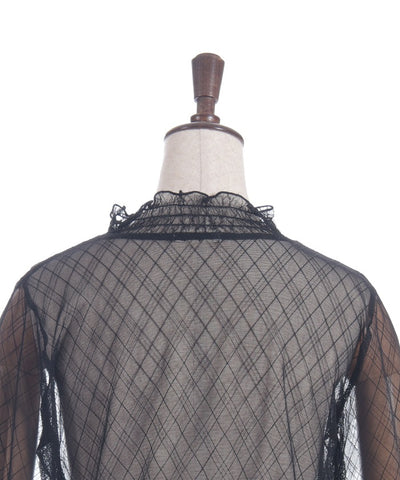 Frill Sleeve Sheer Inner