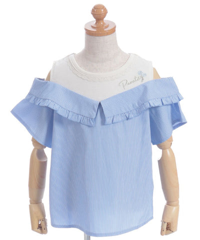 Pattern Panel Layered Style Top
