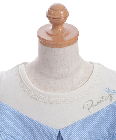 Pattern Panel Layered Style Top