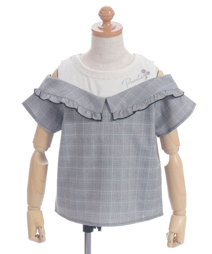 Pattern Panel Layered Style Top