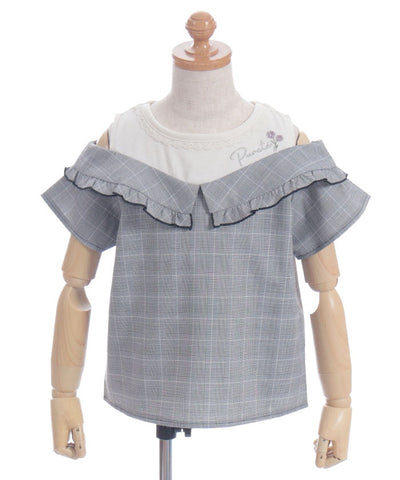 Pattern Panel Layered Style Top