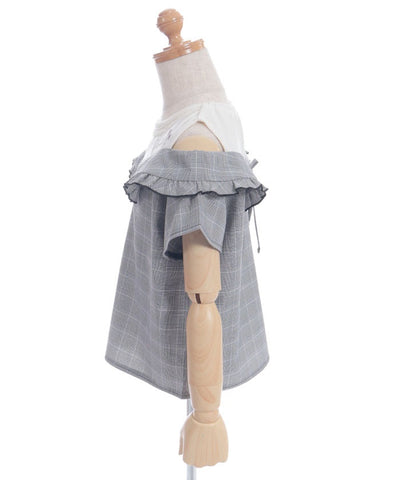 Pattern Panel Layered Style Top