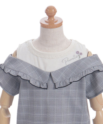 Pattern Panel Layered Style Top