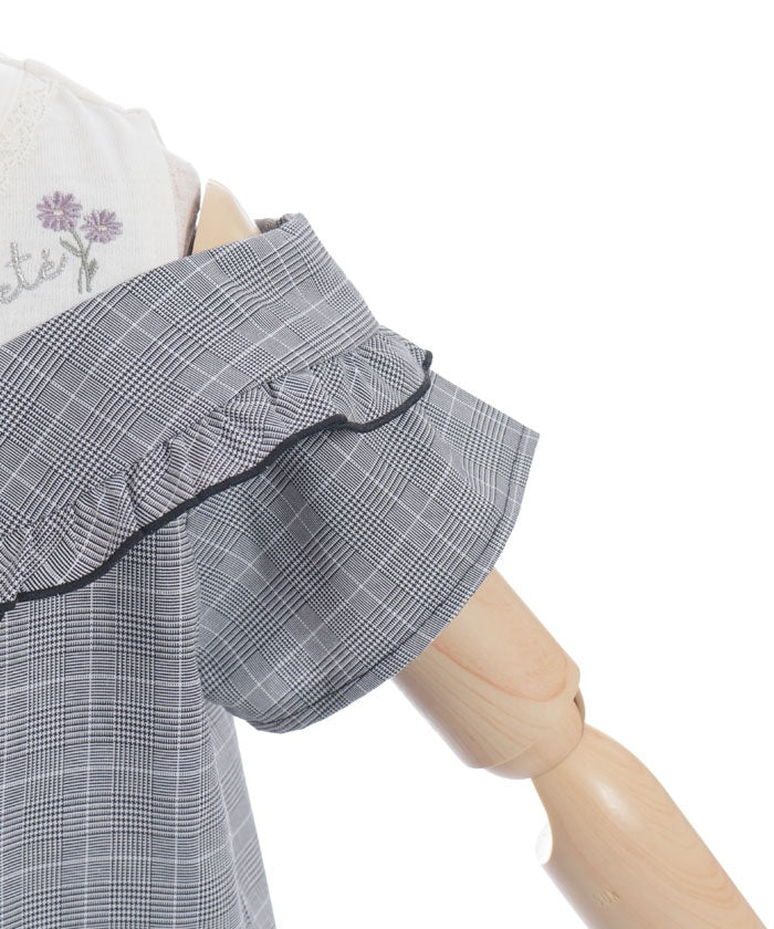 Pattern Panel Layered Style Top