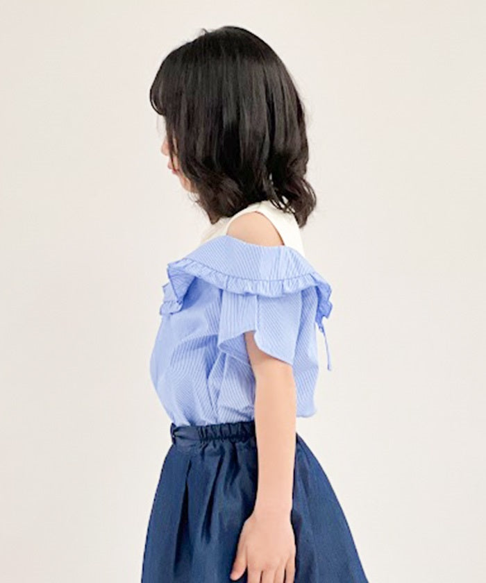 Pattern Panel Layered Style Top