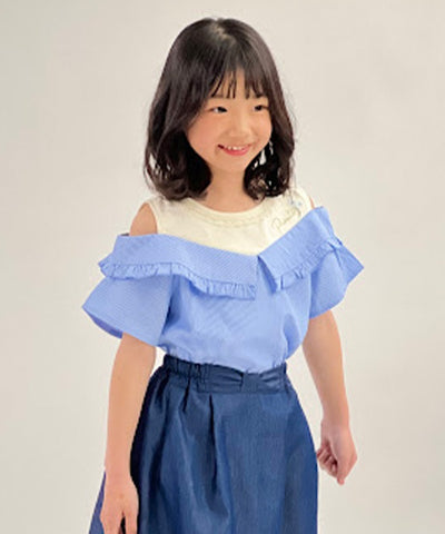 Pattern Panel Layered Style Top