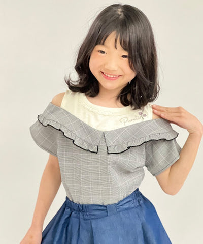 Pattern Panel Layered Style Top