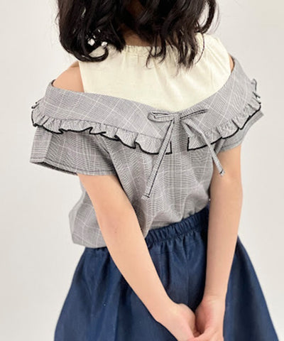 Pattern Panel Layered Style Top