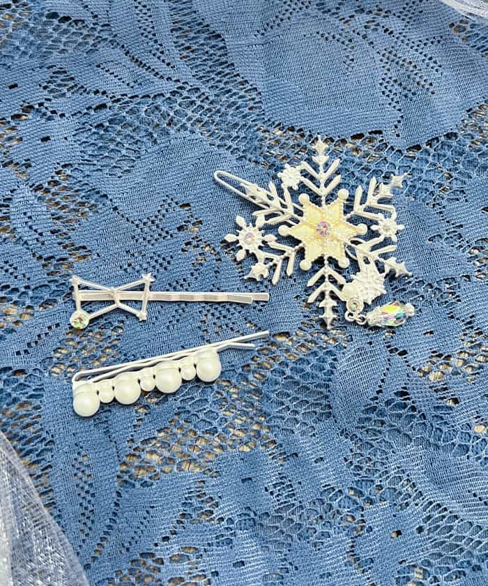 Snow Crystal Hairpin Set