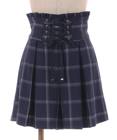 Lace-up Culotte Pants