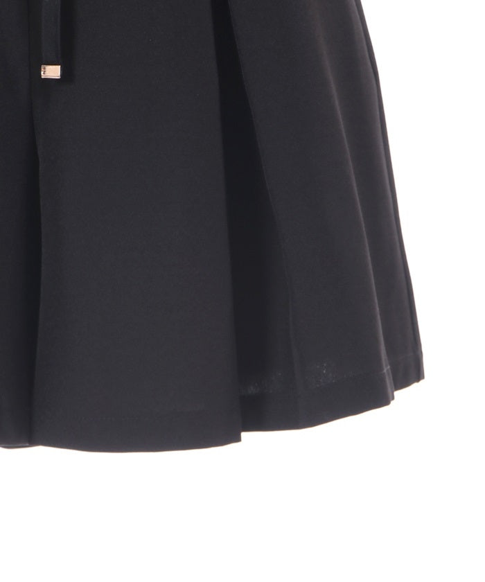 Lace-up Culotte Pants
