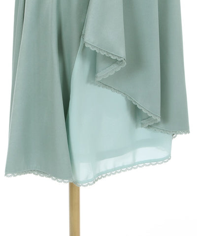 Envelope Pocket Tuck Skirt