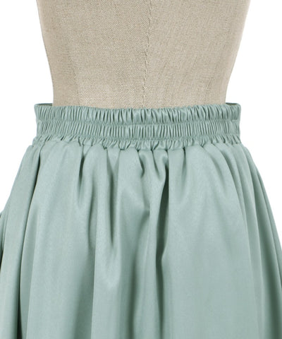 Envelope Pocket Tuck Skirt