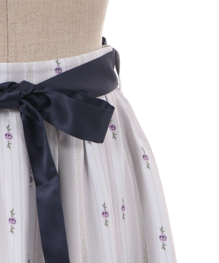 Vendange Skirt with Ribbon