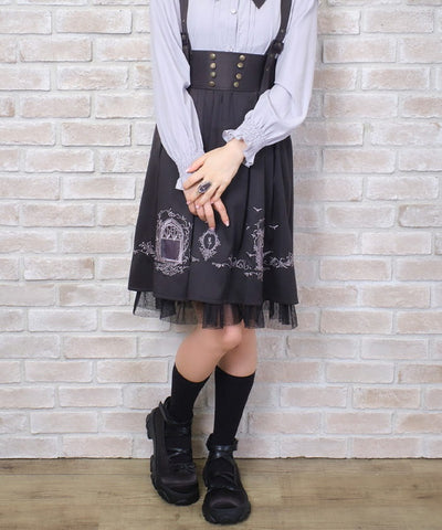 Rose Witch House Skirt
