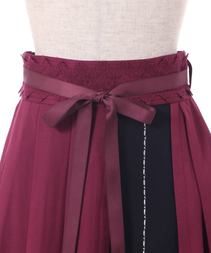 Chinese-style Embroidery Skirt