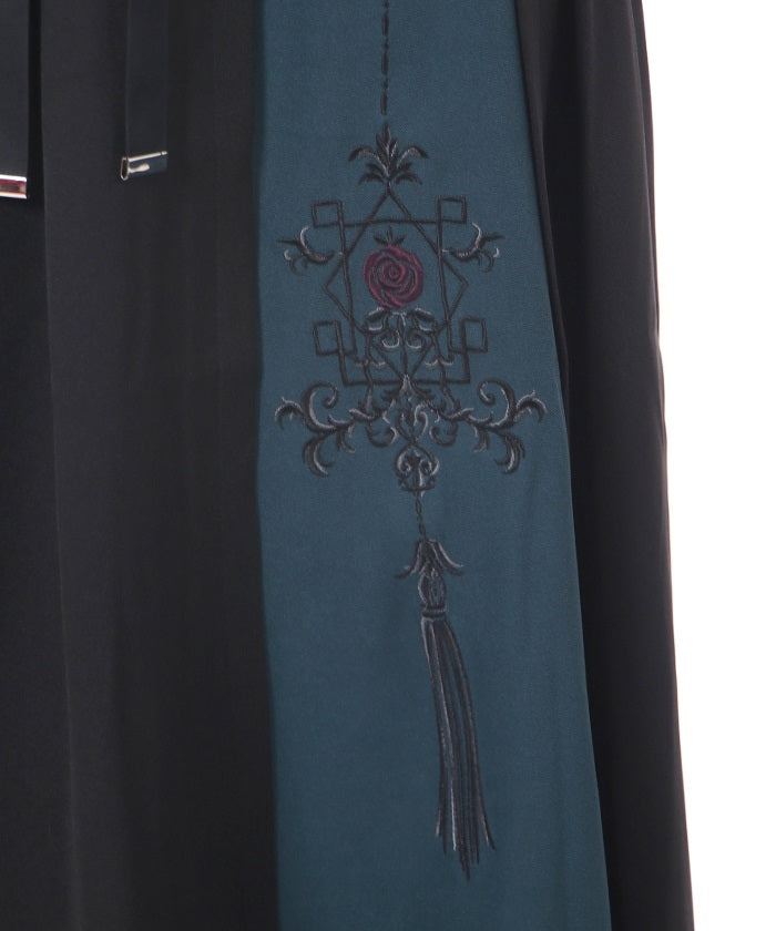 Chinese-style Embroidery Skirt