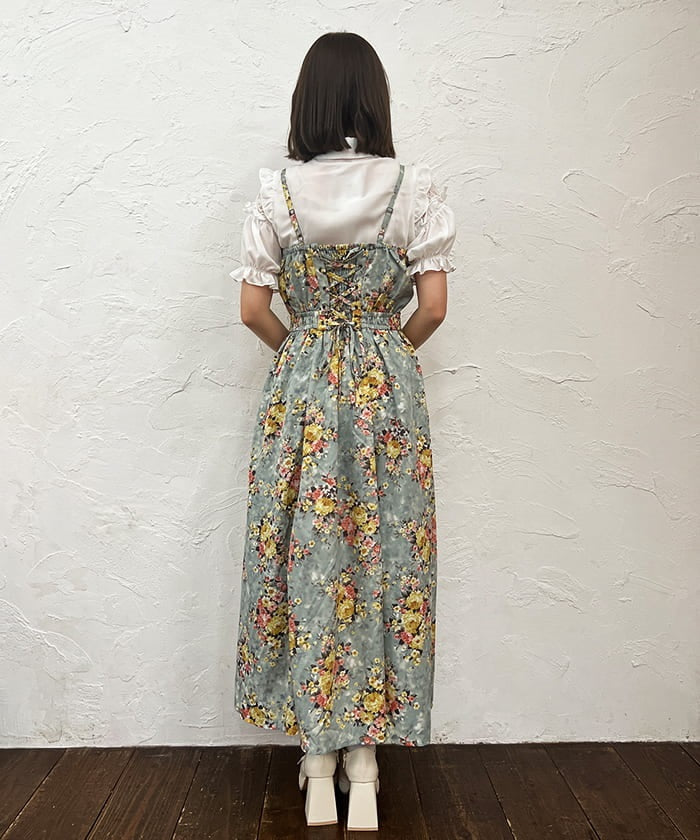 Flower Print Camisole Dress