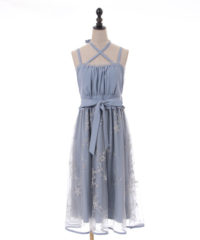 Ciel Étoile Embroidery Dress