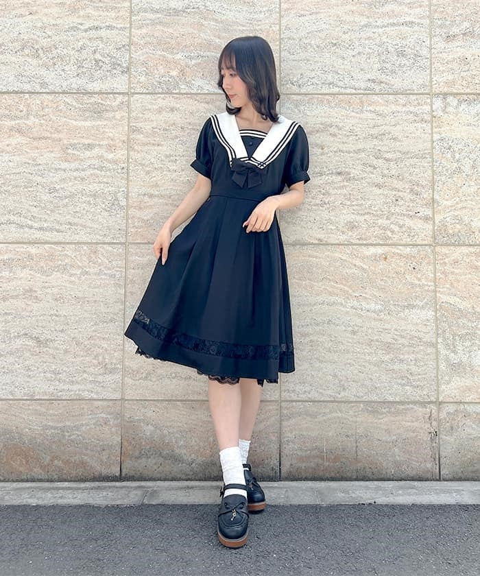 クラシックセーラーワンピース