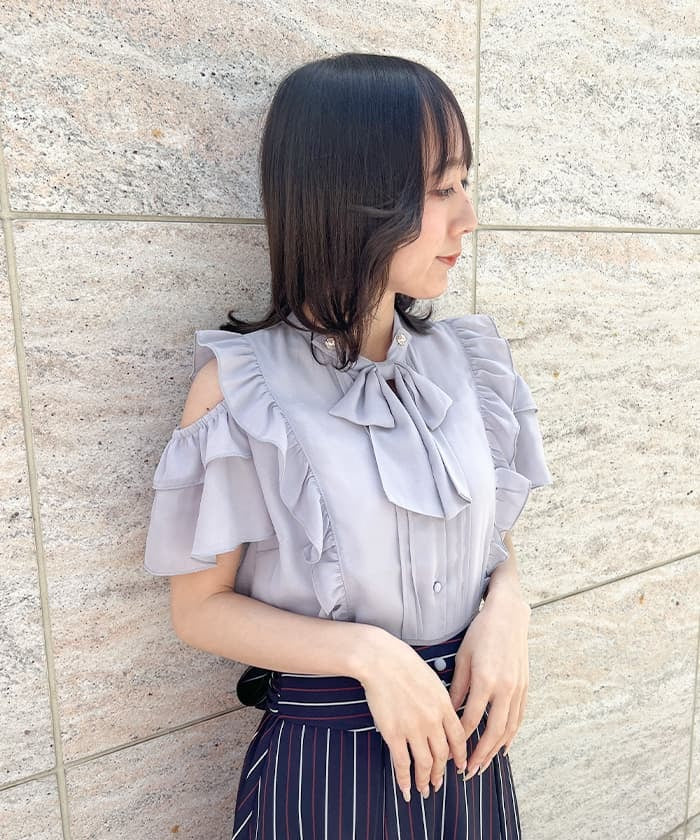 2-Way Bowtie Blouse