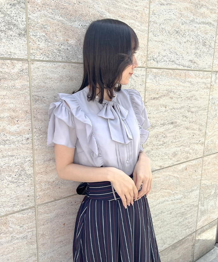 2-Way Bowtie Blouse